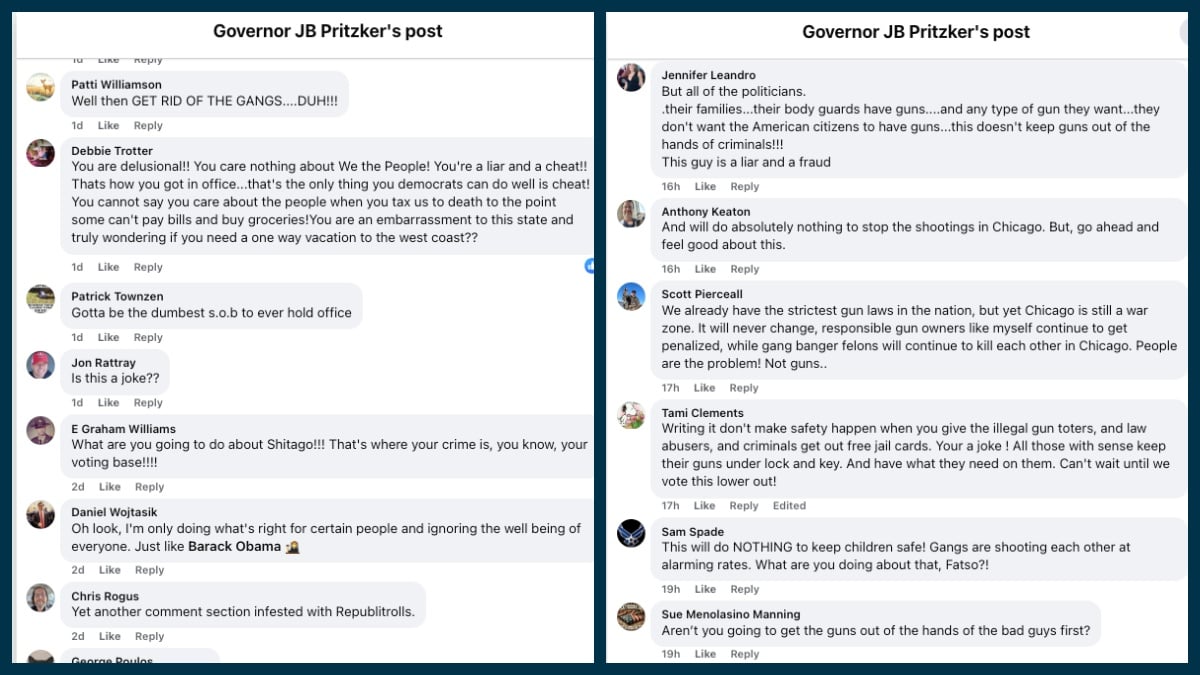 Illinois eTrace Law Signing Social Media Posts