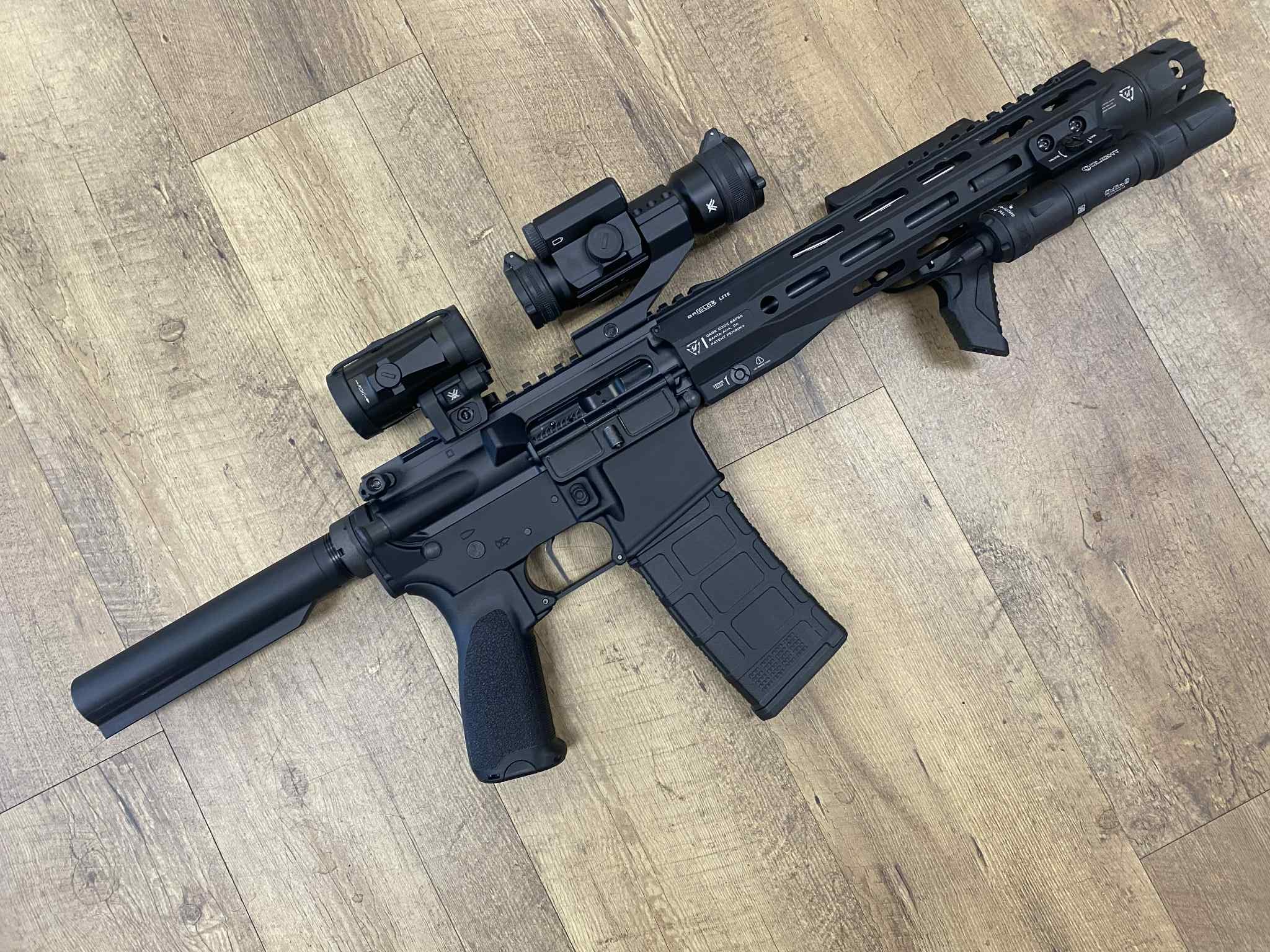 BALLISTIC Advantage Ar-15 Ar Pistol 5.56 Olight Vortex Micro 3x Strike Fire Ii Strike Industries ECOM00458050 551705
