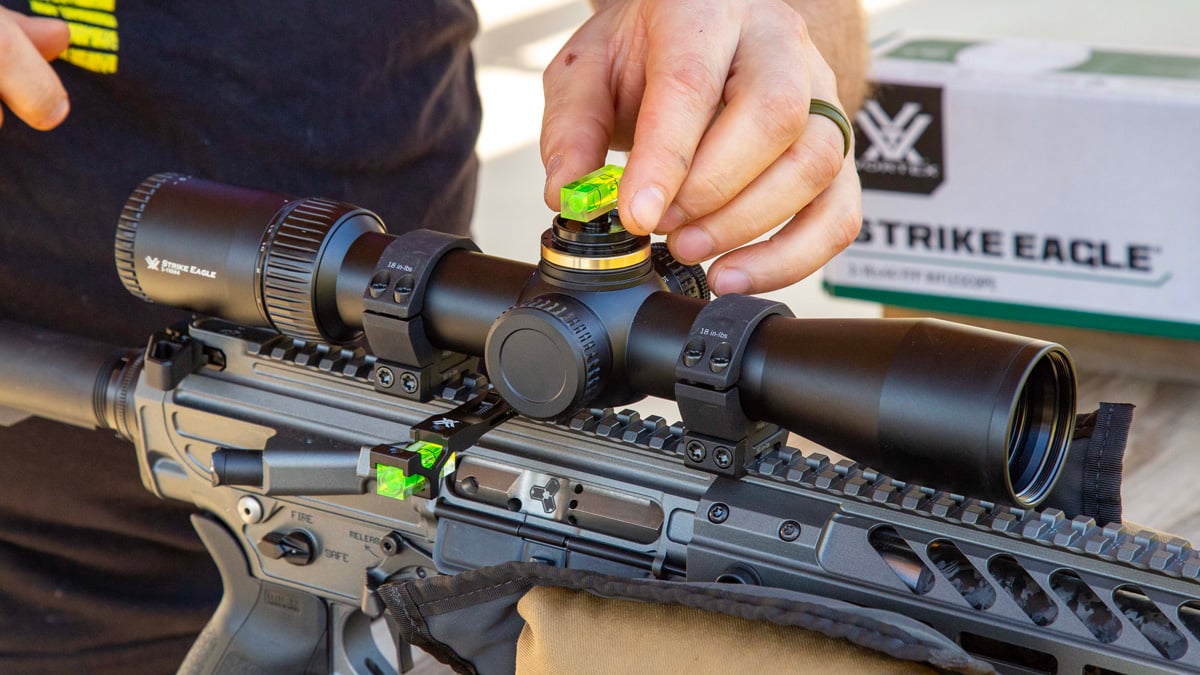 Mounting Vortex Strike Eagle 3-18x44mm Scope