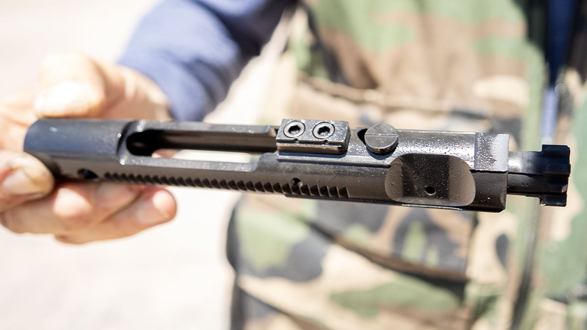 bolt carrier assembly of CMMG Banshee