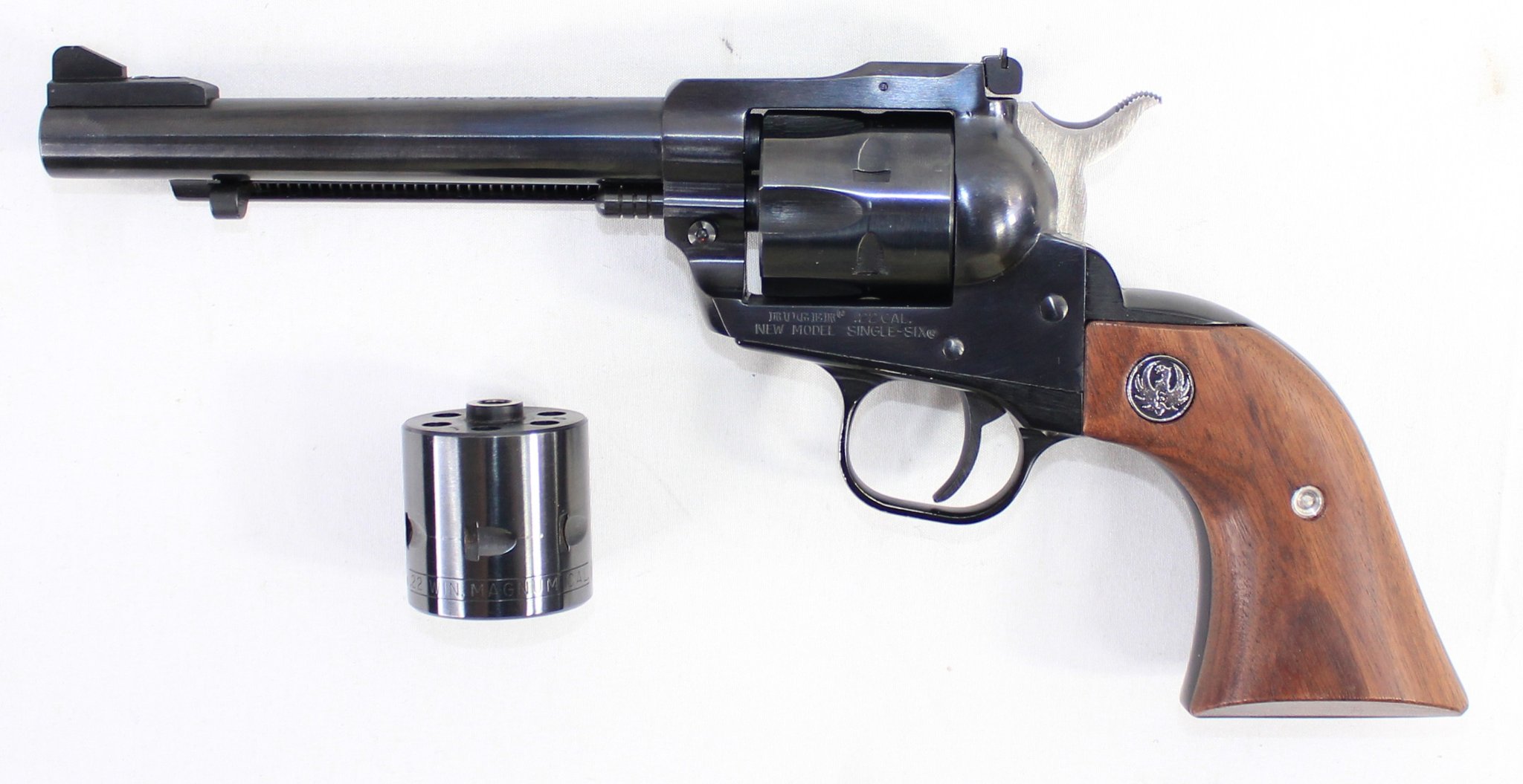 Ruger Single-six Convertible 22lr / 22 Wmr 5.5" Blued 2-cylinders