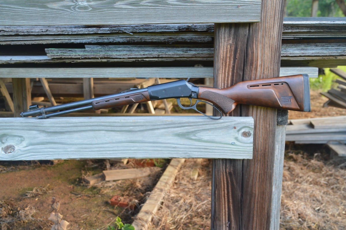 Savage Revel DLX lever action rifle in 22LR 