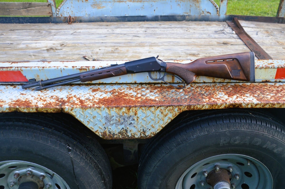 Savage Revel DLX lever action rifle in 22LR 