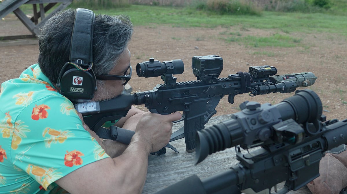 Holosun IRIS-3 on rifle