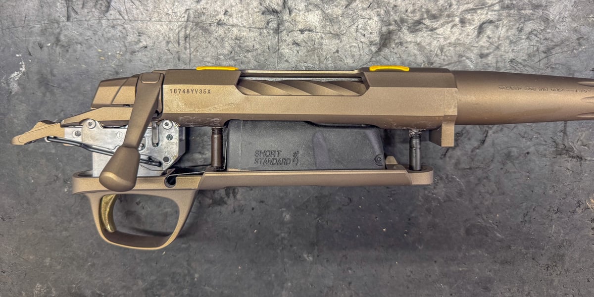 Browning X-Bolt 2 Speed SPR action