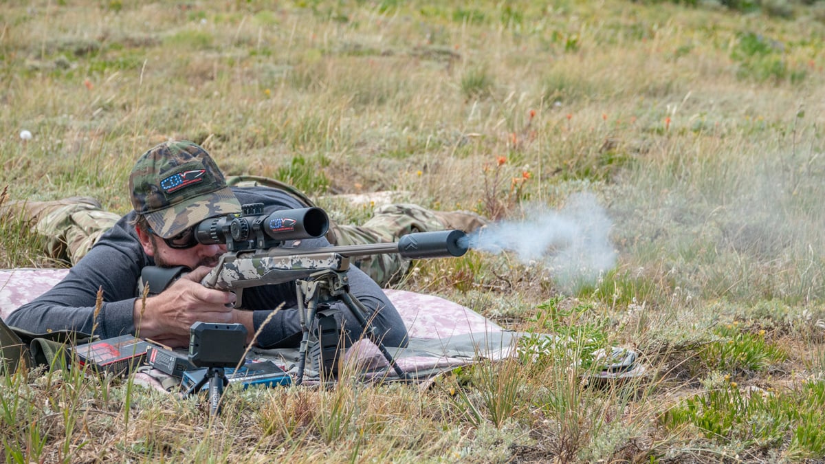 shooting X-Bolt 2 from prone position