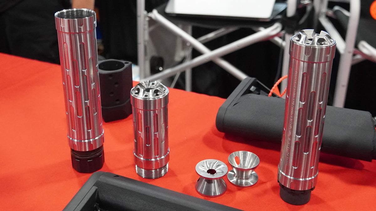 Samurai Firearms Spider Lily suppressor