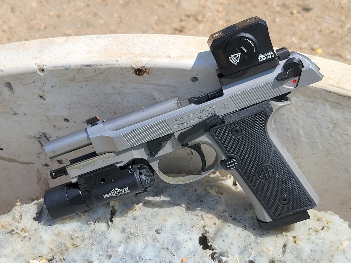 The new Beretta 92X RDO Inox