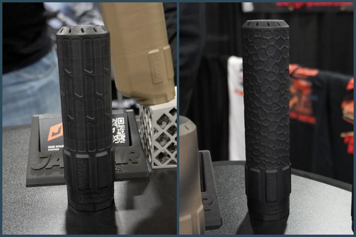 Jaguar Silencers surface textures compared