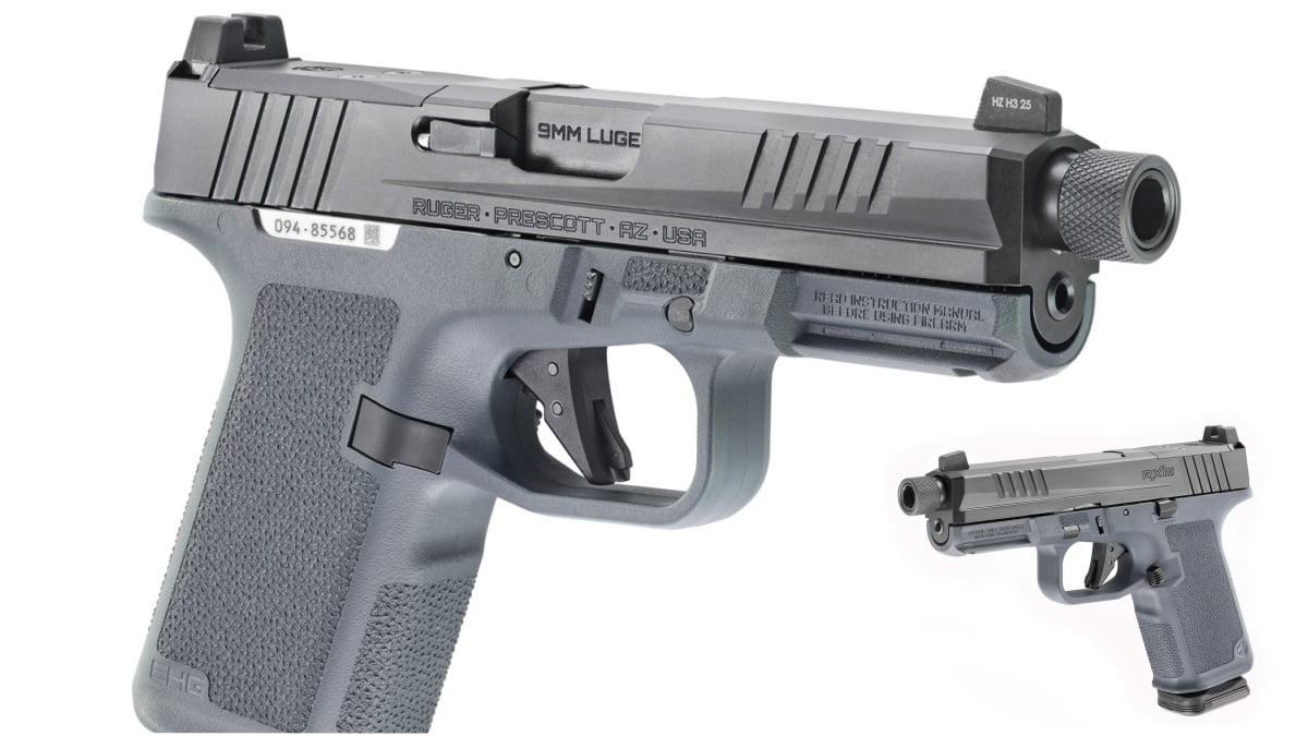 The new Ruger RXM threaded barrel model