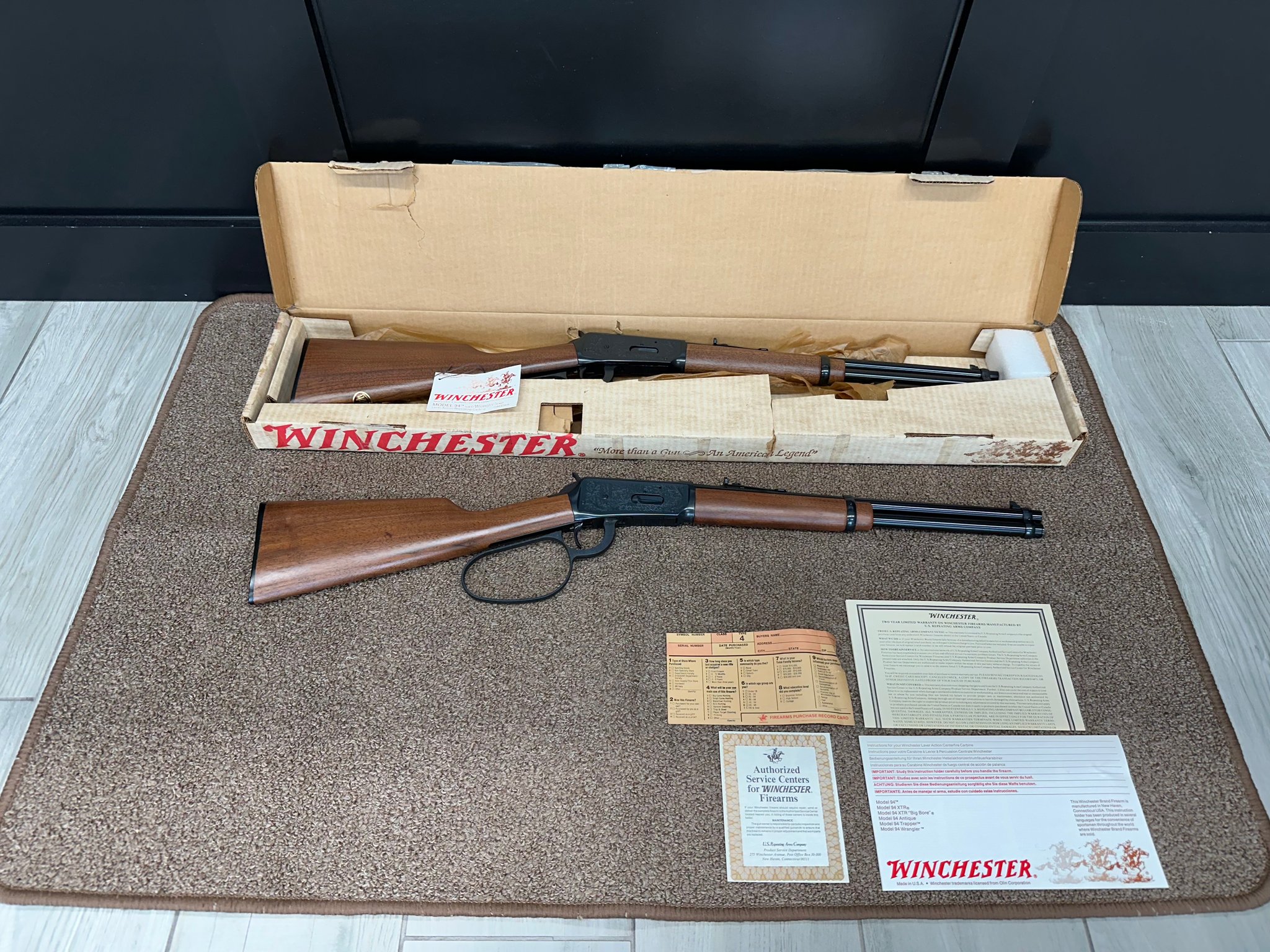 WINCHESTER 94 Wrangler Consecutive Serial Set .32 win special