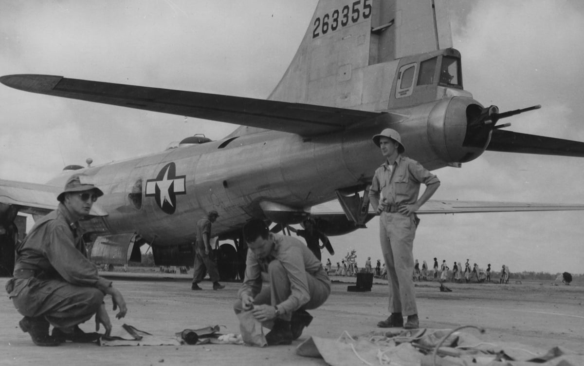 B-29 superfortress tail guns