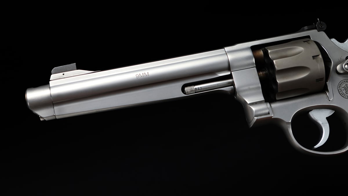 S&W 929 barrel detail