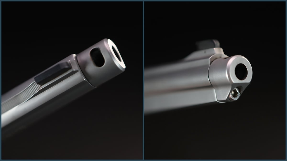 compensator detail on S&W 929