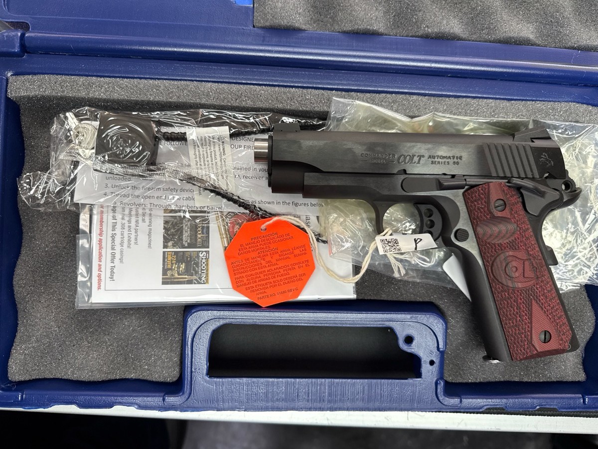 COLT COMBAT COMMANDER BLUE