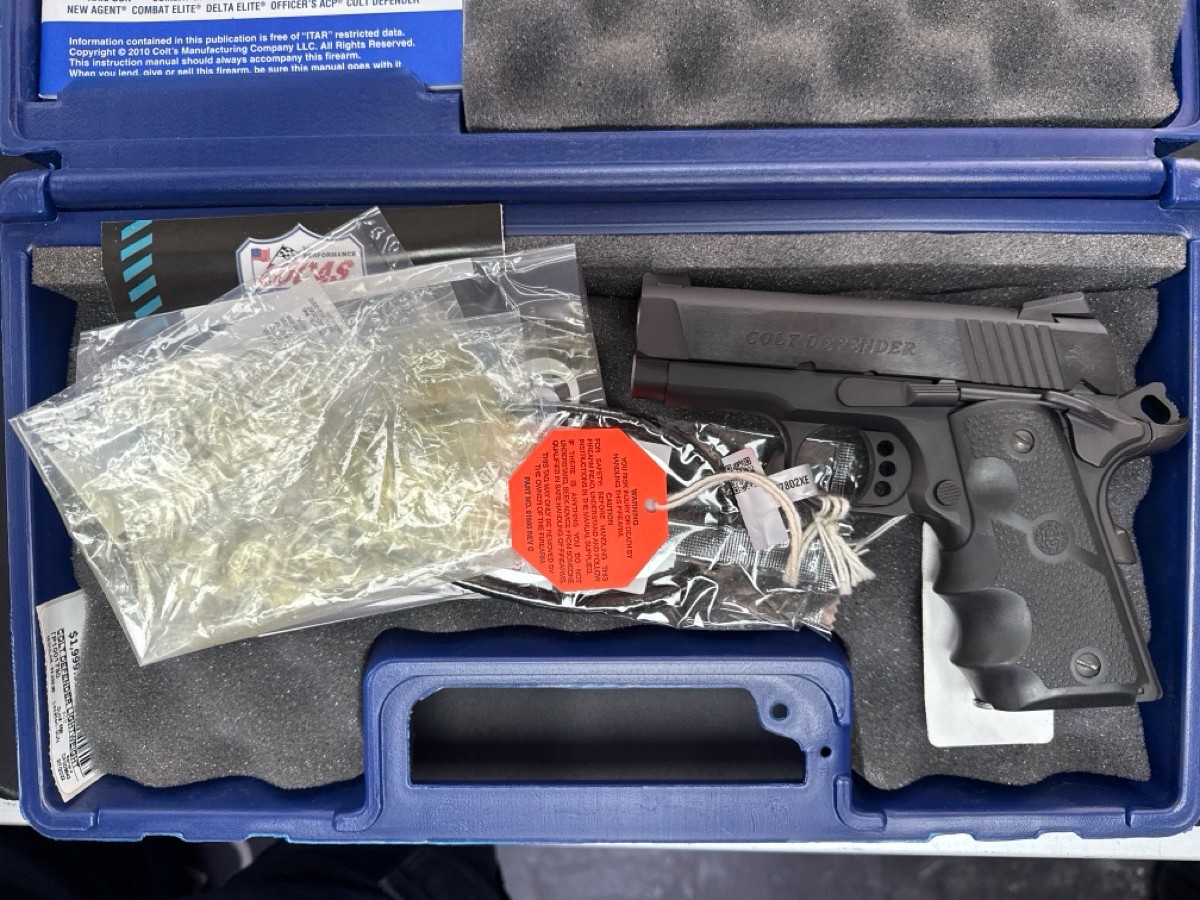 COLT DEFENDER O7802XE 9mm luger (9x19 para)
