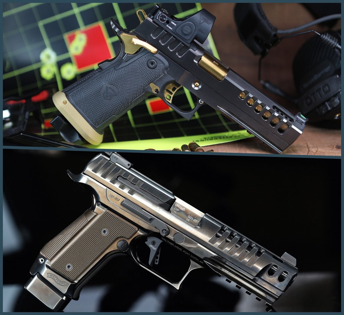 Watchtower Demolitia and Walther Q5 Match Steel Frame Black Diamond edition