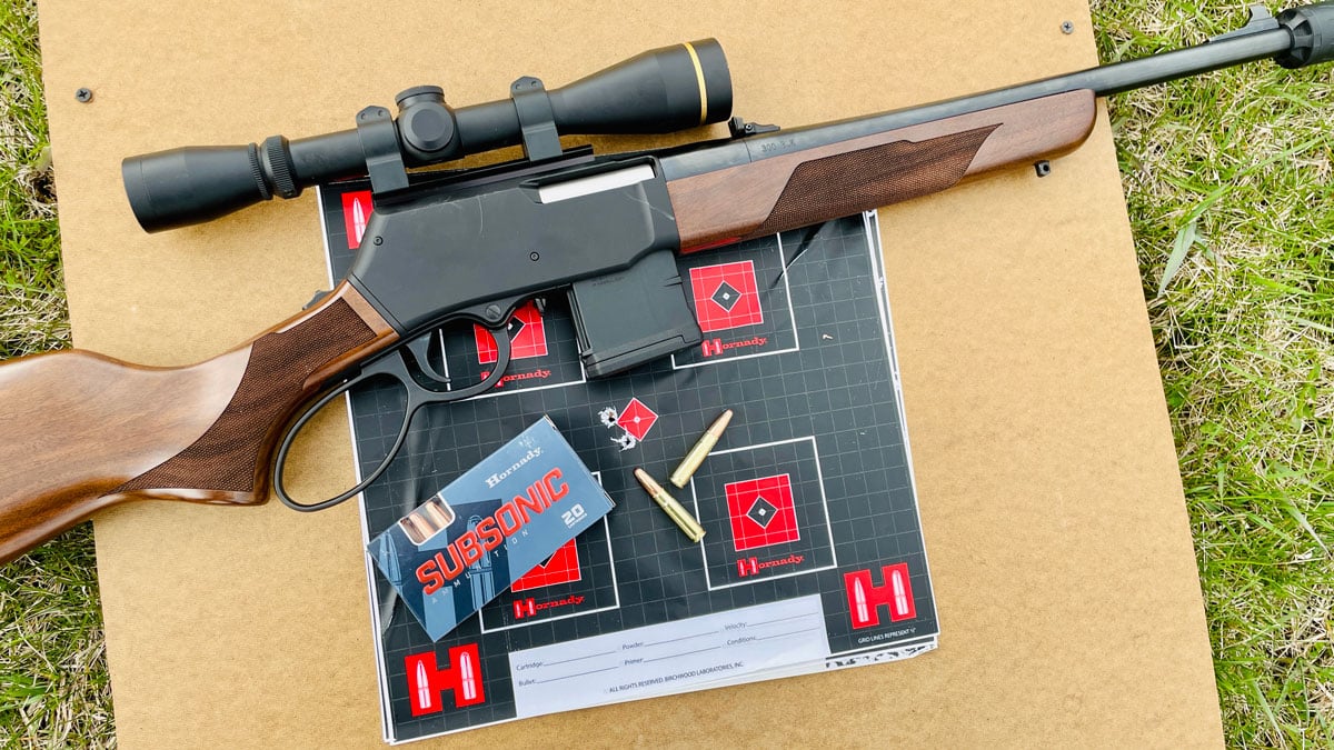 target with 100 yard group