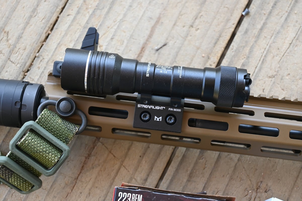 The Springfield Armory Saint Victor 5.56 in Coyote Brown.