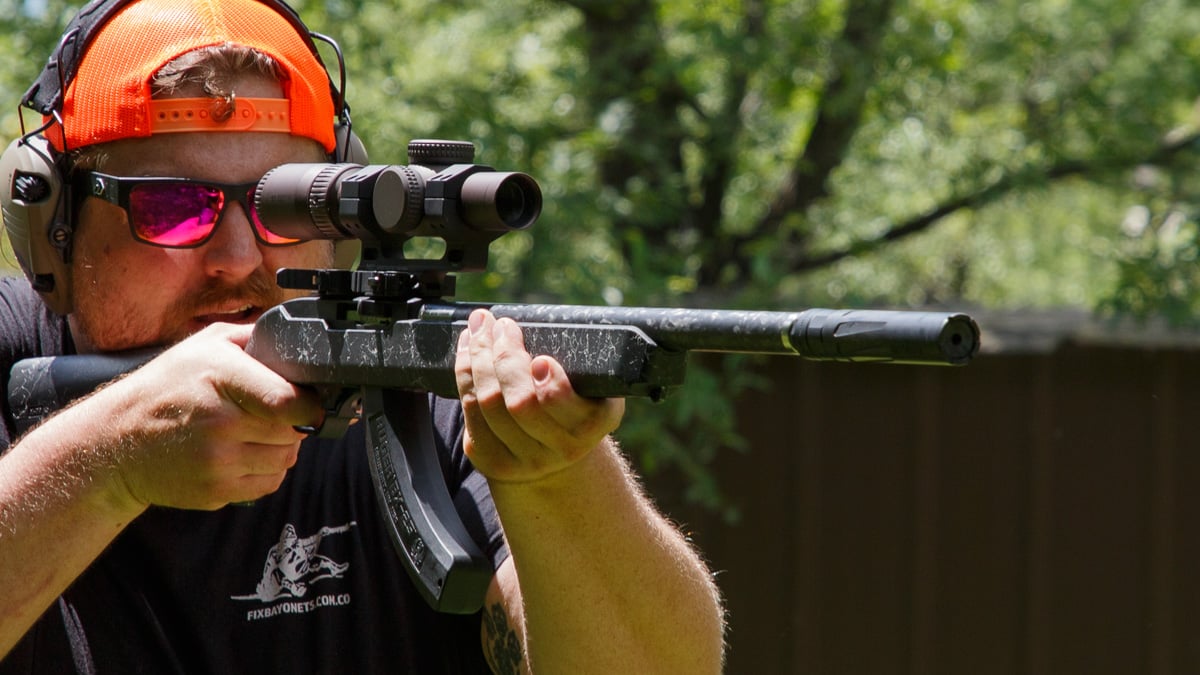 RXD22Ti on Ruger 10/22 Carbon