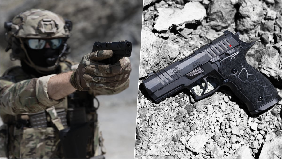 The more defensive-minded Steyr ATd
