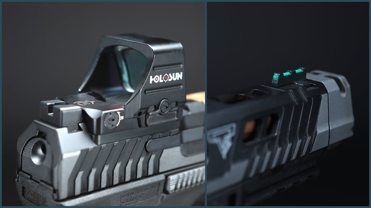 Canik TTI Combat Smoke sights