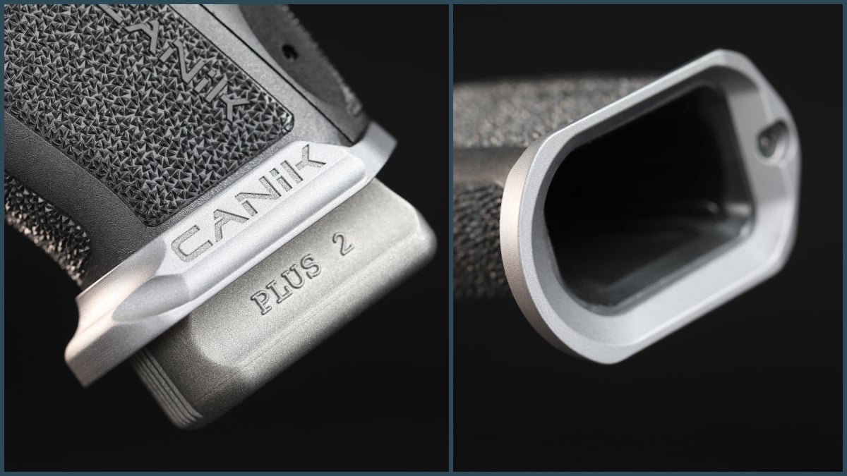Canik TTI Combat Smoke magwell