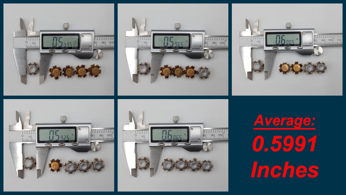 9mm Punch bullet diameter measurement