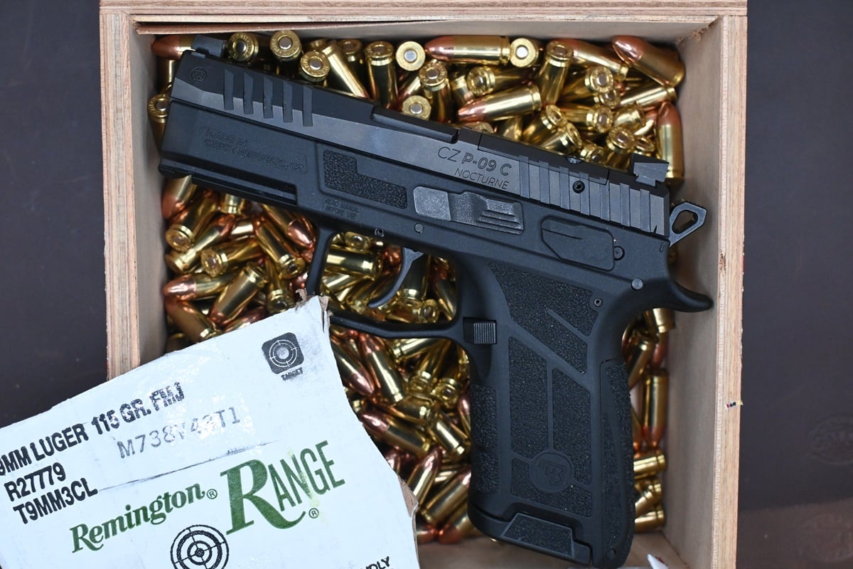 The double-action/single-action CZ P-09C Nocturne