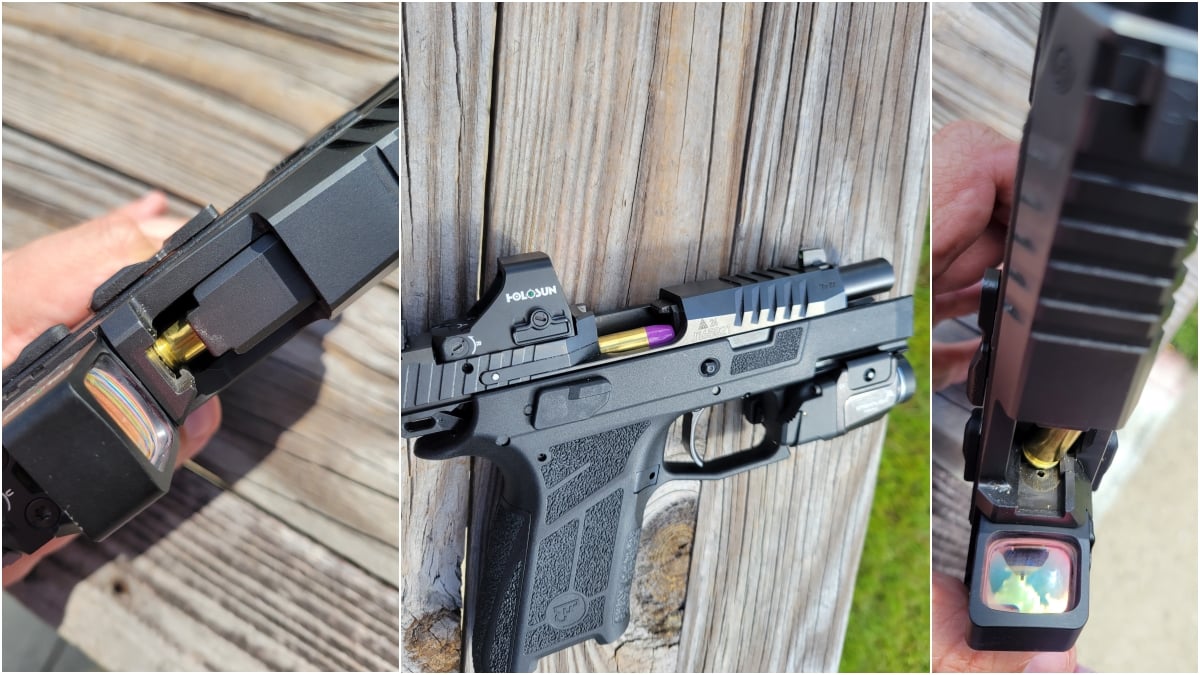 The double-action/single-action CZ P-09C Nocturne