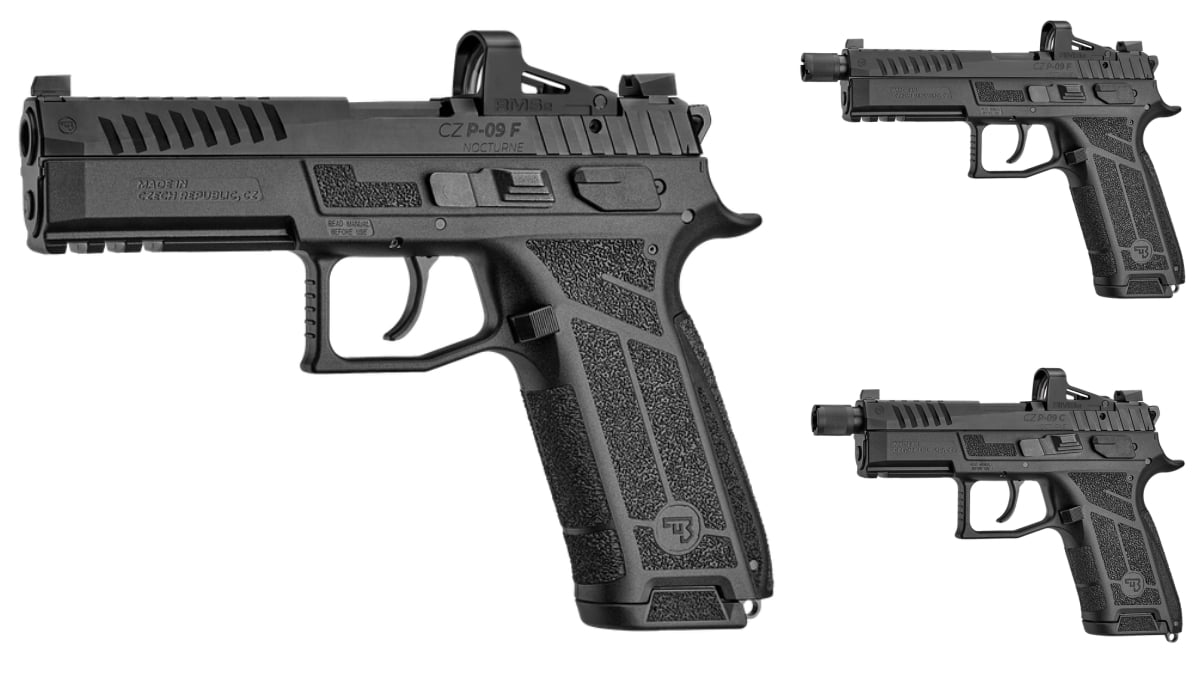 The double-action/single-action CZ P-09 Nocturne series
