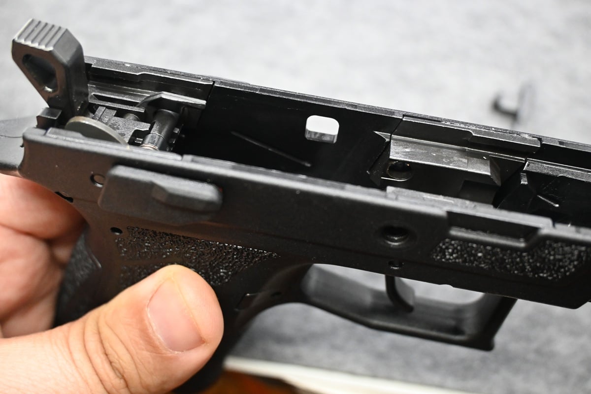 The double-action/single-action CZ P-09C Nocturne