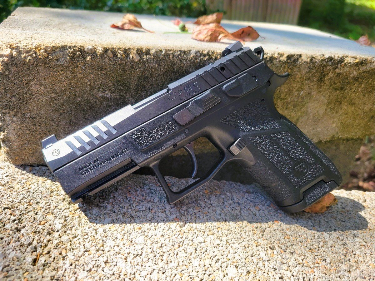 The double-action/single-action CZ P-09C Nocturne