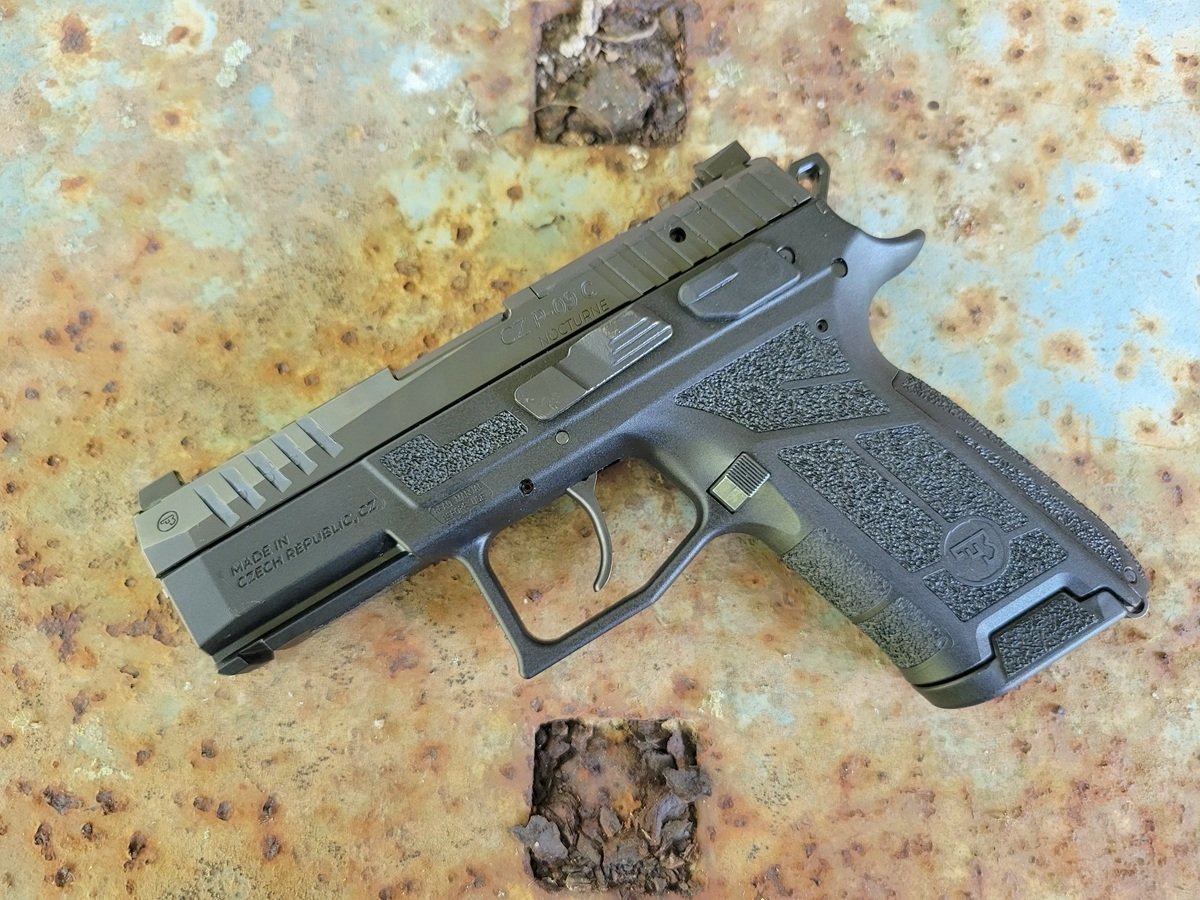 The double-action/single-action CZ P-09C Nocturne