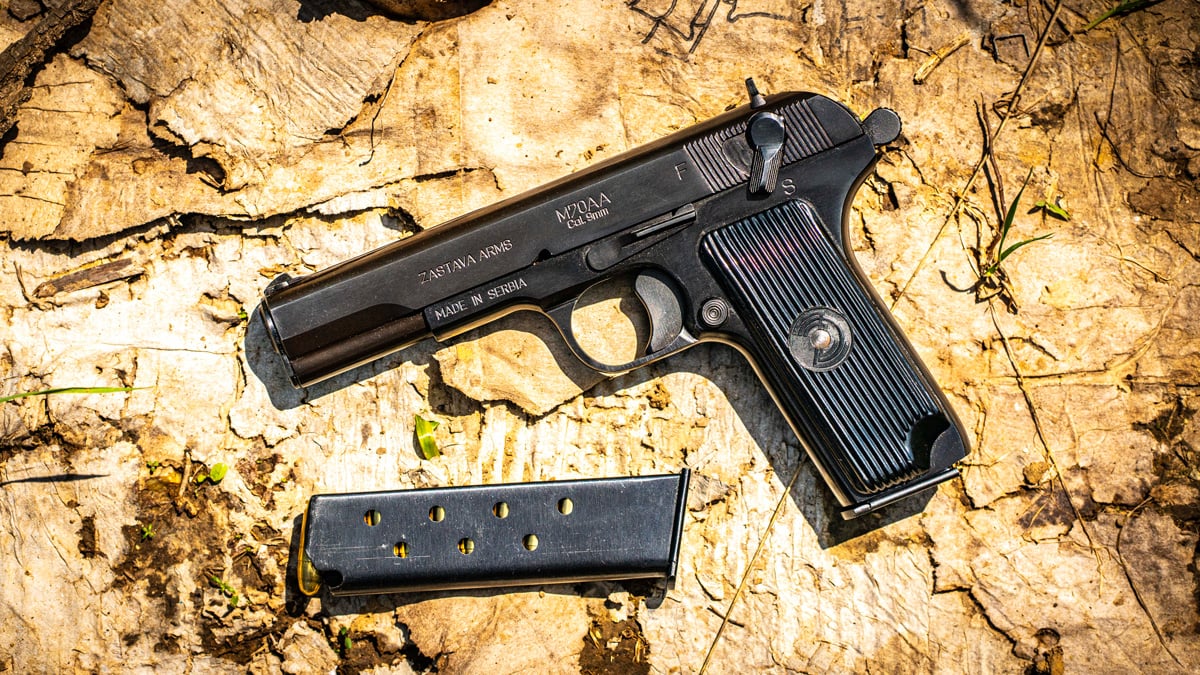 Zastava M70AA 9mm Pistol