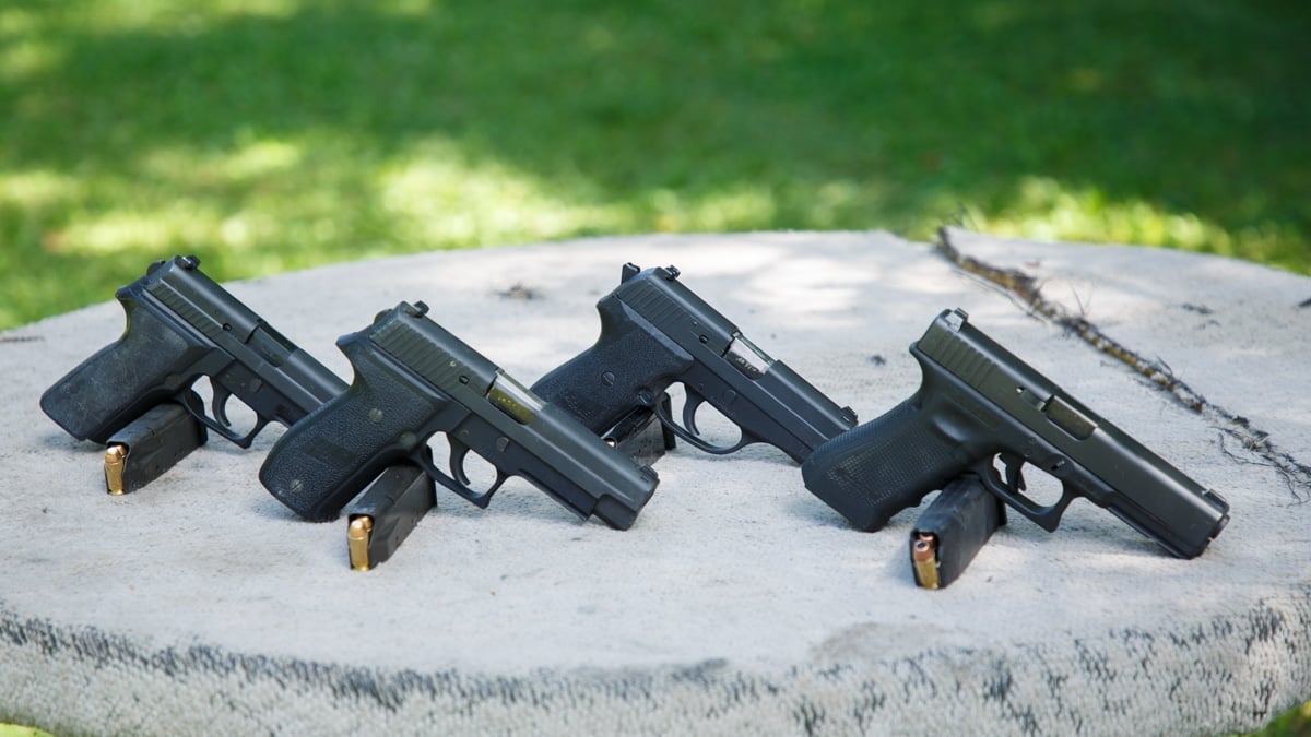 Four LE Trade-In Handguns in .40 S&W