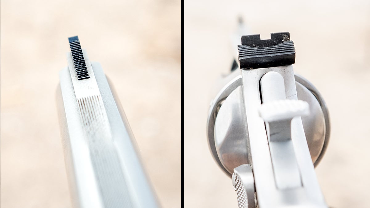sights on S&W 657