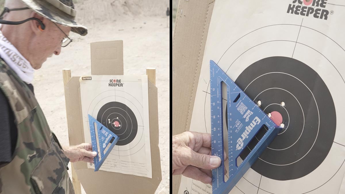 measuring groups on target