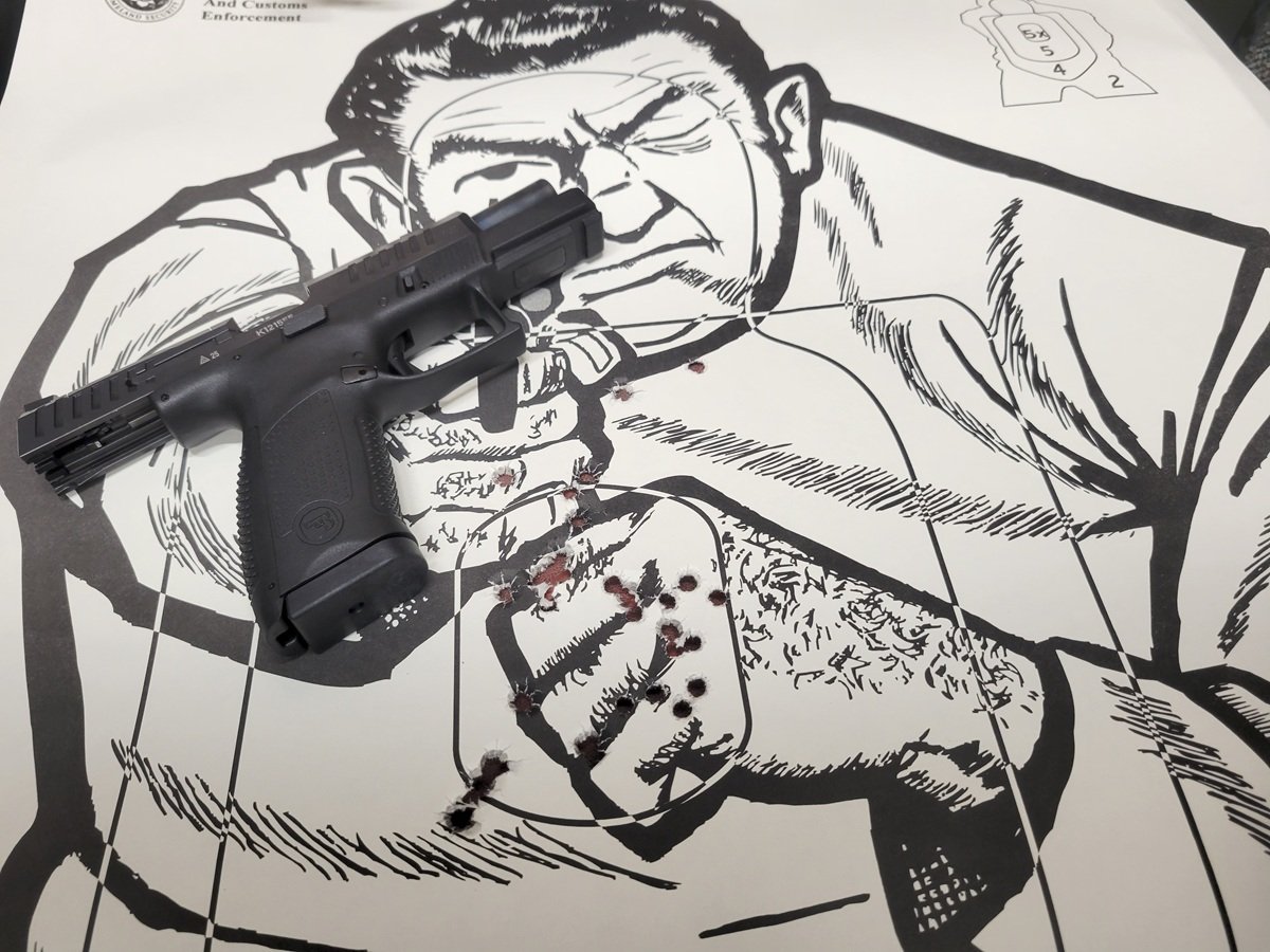 CZ P-10 C Ported Optics-Ready Compensated 9mm Pistol