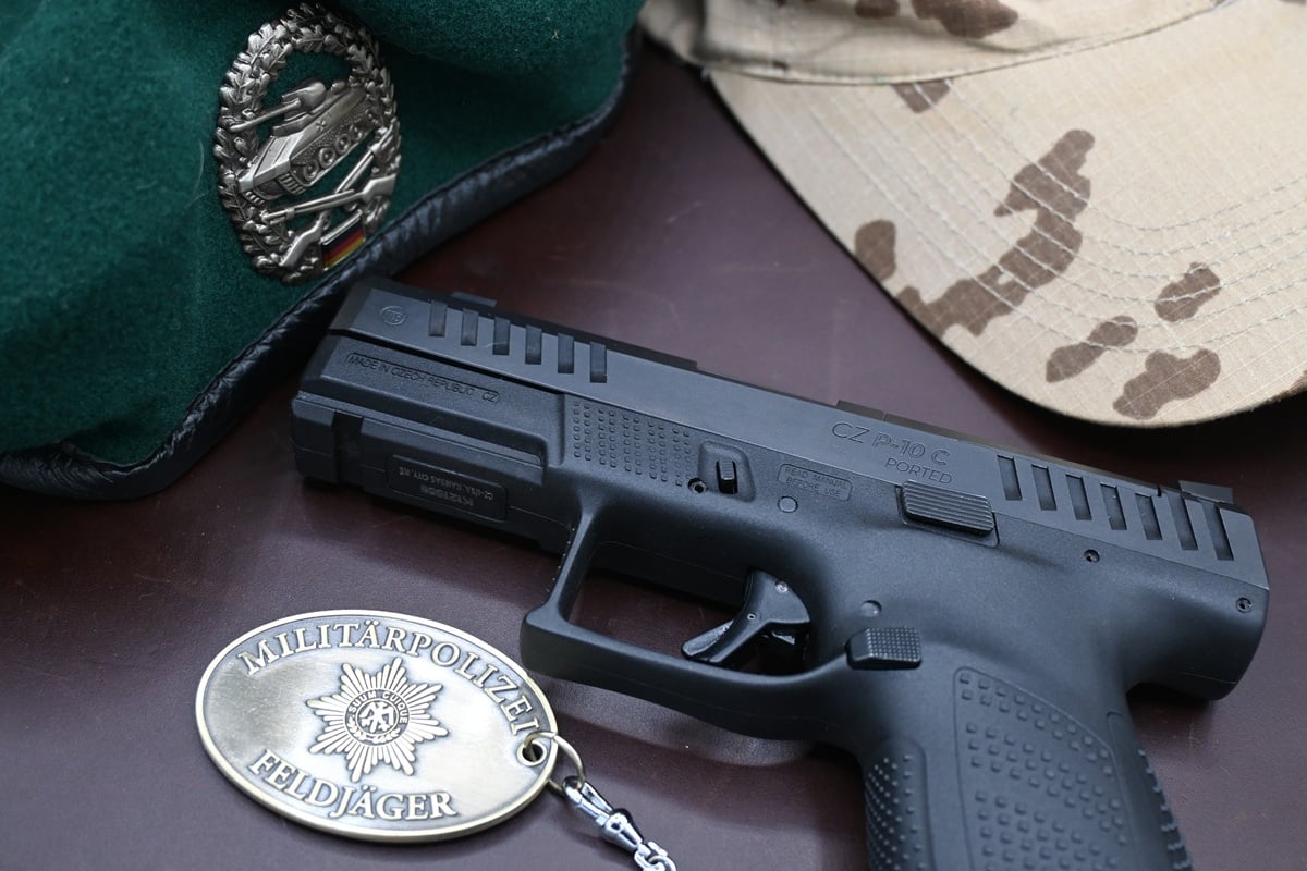 CZ P-10 C Ported Optics-Ready Compensated 9mm Pistol