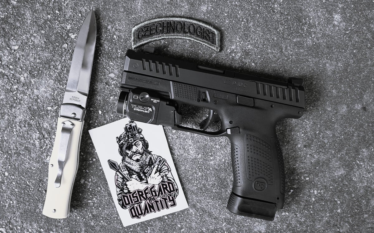CZ P-10 C Ported Optics-Ready Compensated 9mm Pistol