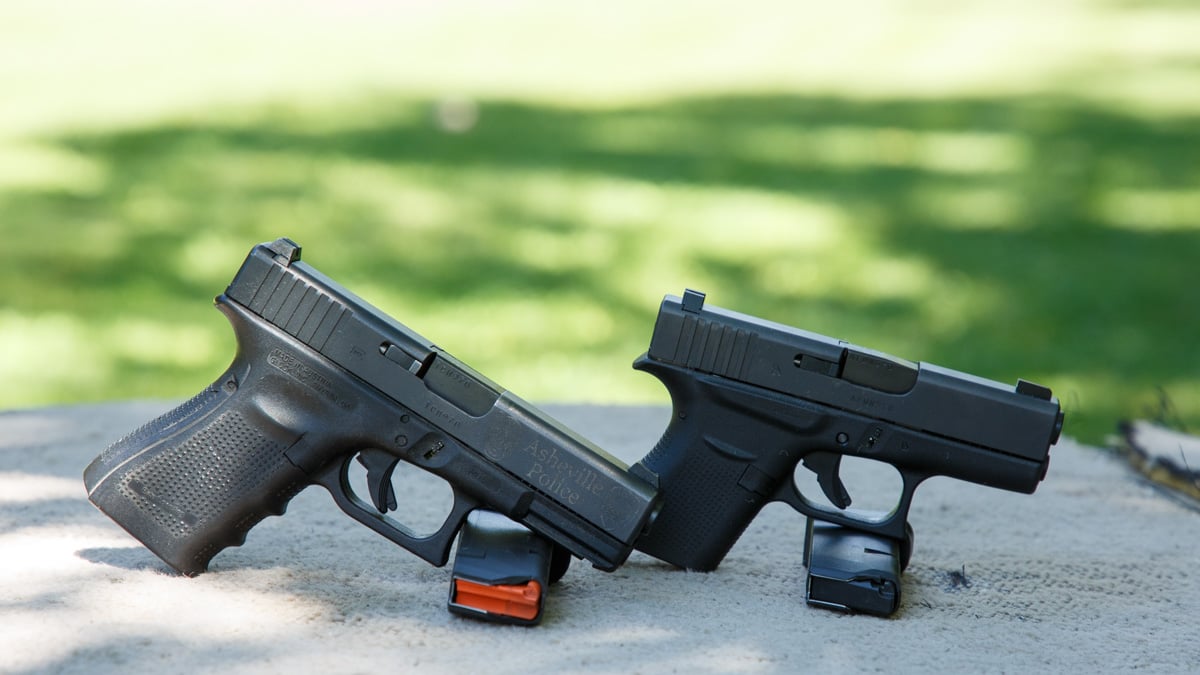 Glock 43 and Glock 19 Gen4