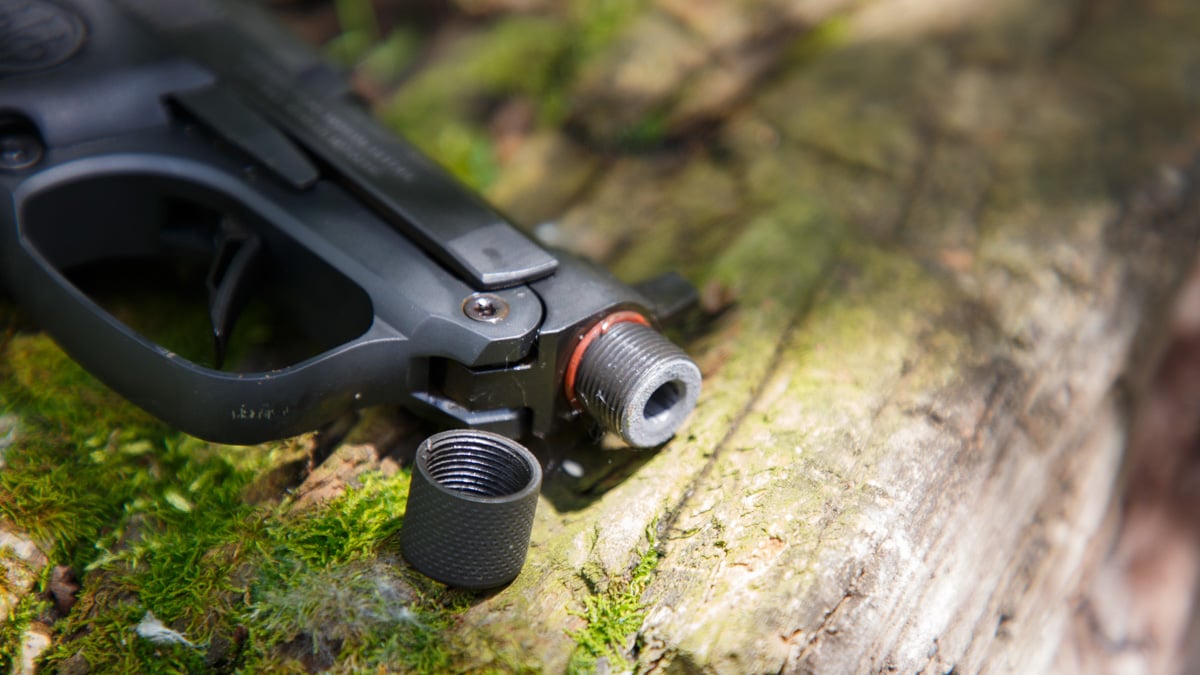 Beretta Bobcat 20X threaded muzzle