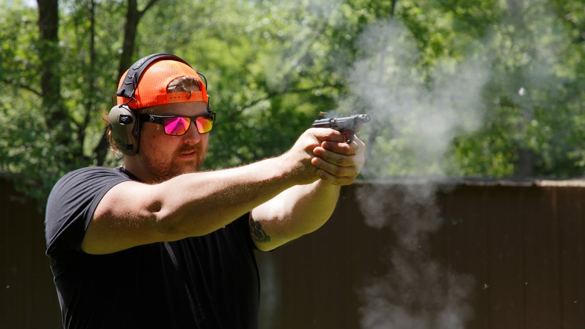 shooting Beretta Bobcat 20X