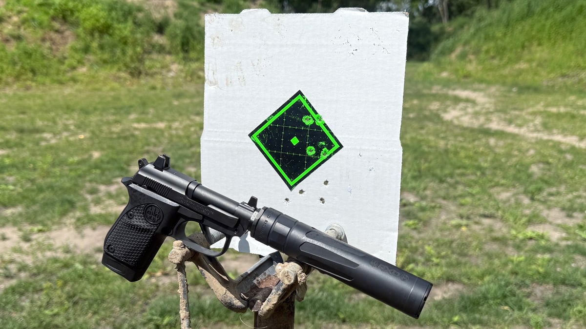 Beretta 20X Bobcat with target