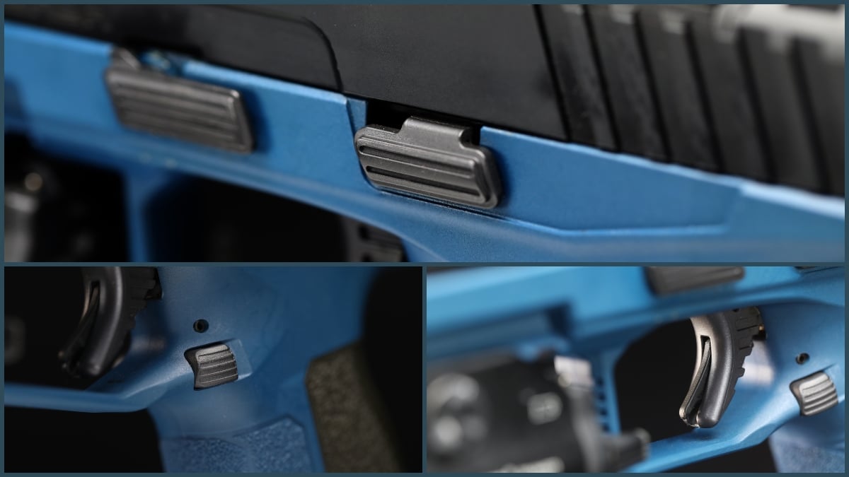IWI Masada Tactical control details
