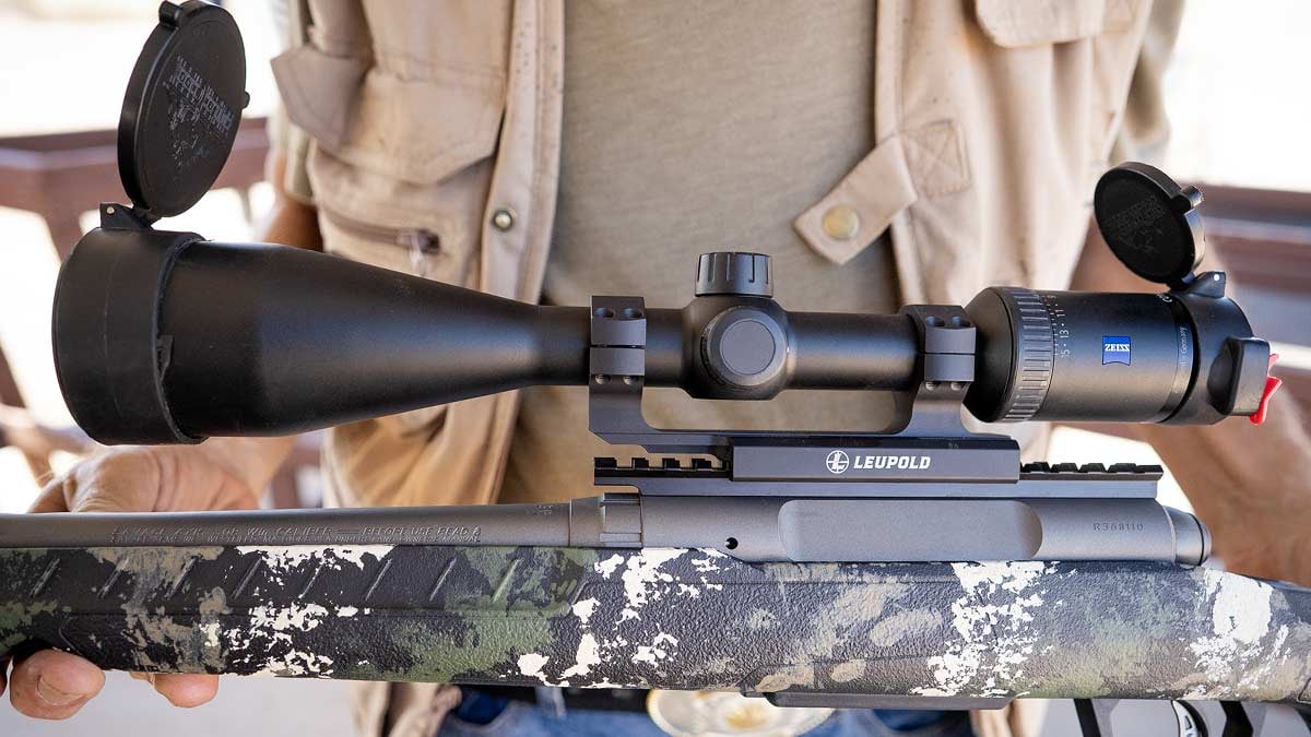 Zeiss scope on Axis rifle