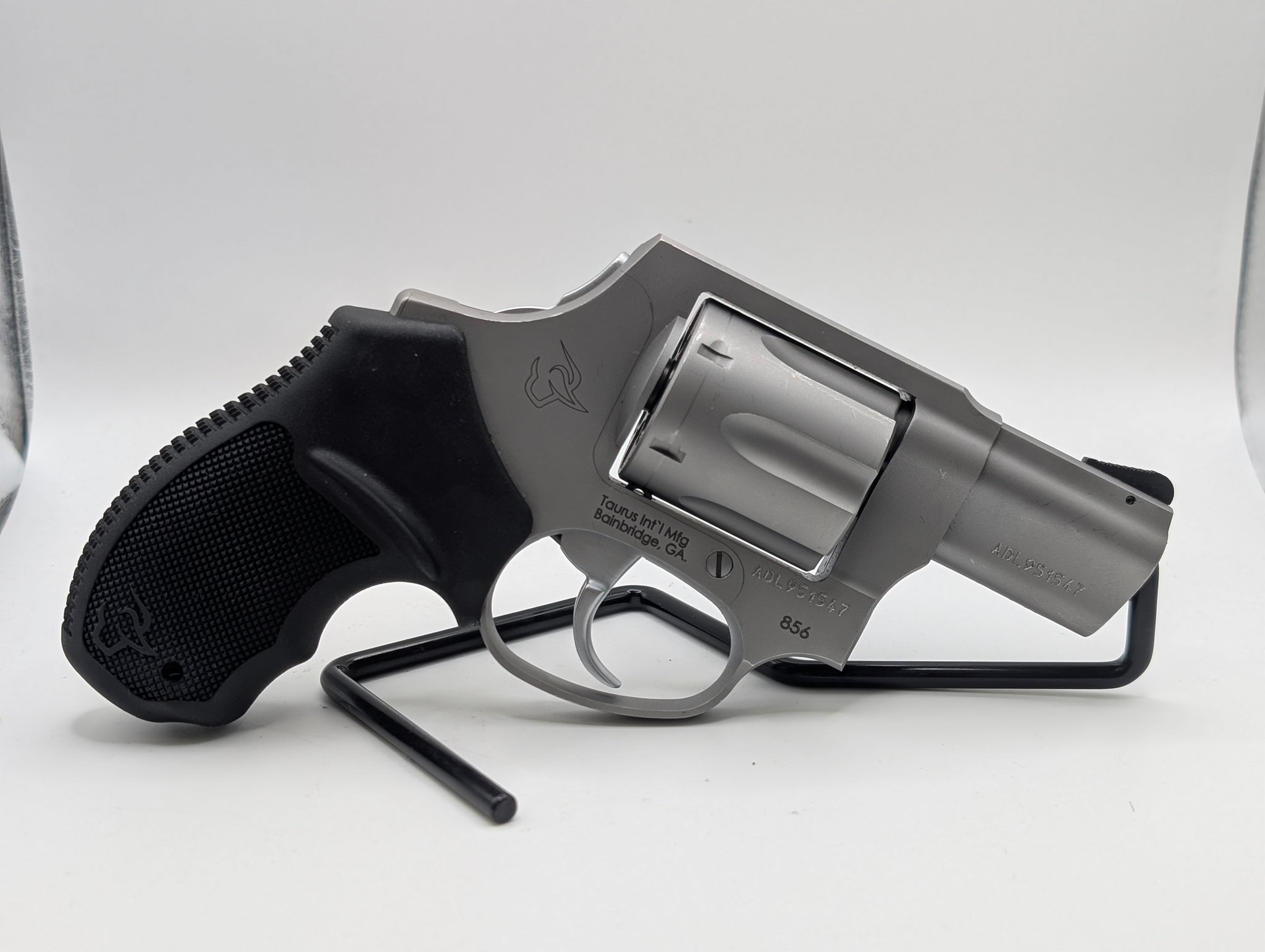 TAURUS 856 revolver displayed on neutral background
