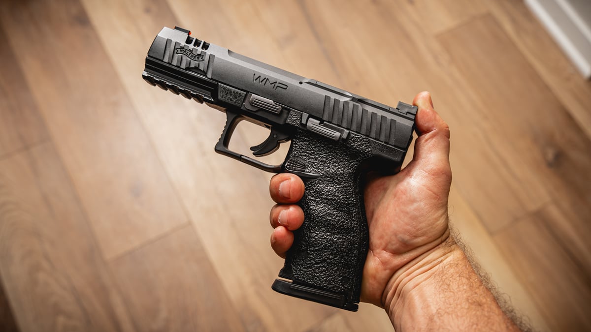 Walther WMP in hand