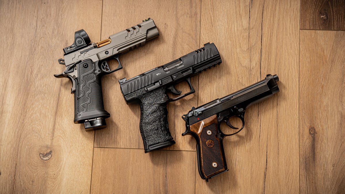 Walther WMP with other handguns
